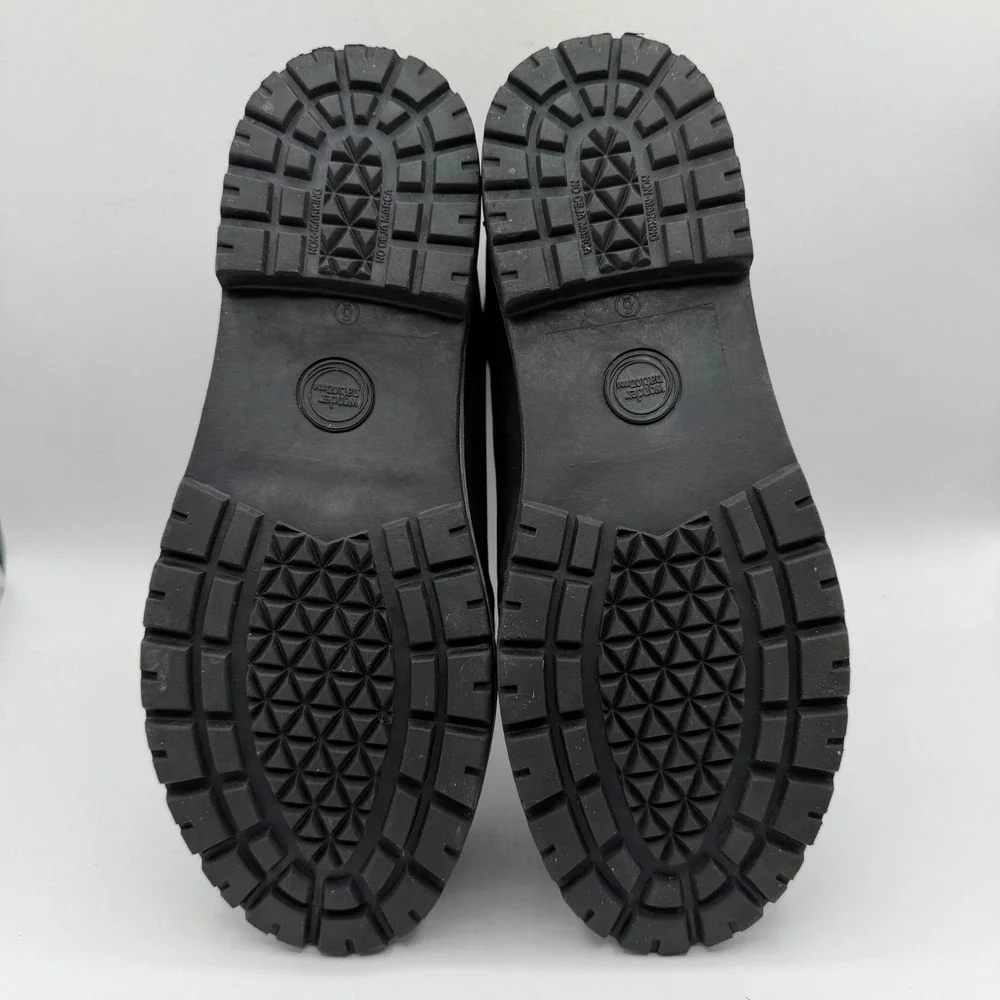 Wonder Nation Boys Black Lace Up Boots BMWN49DP008 Size 6